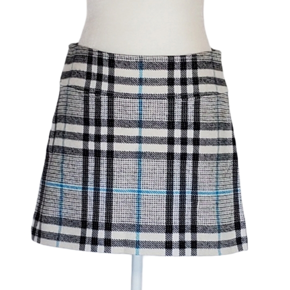 Burberry Dresses & Skirts - Burberry London Check Wool Mini Skirt
